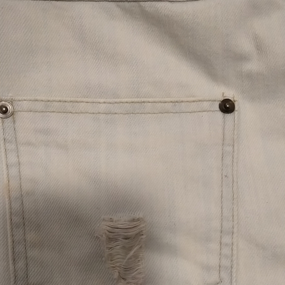 Adriano goldshmeid miniskirt faded denim Nordstrom - Picture 5 of 8